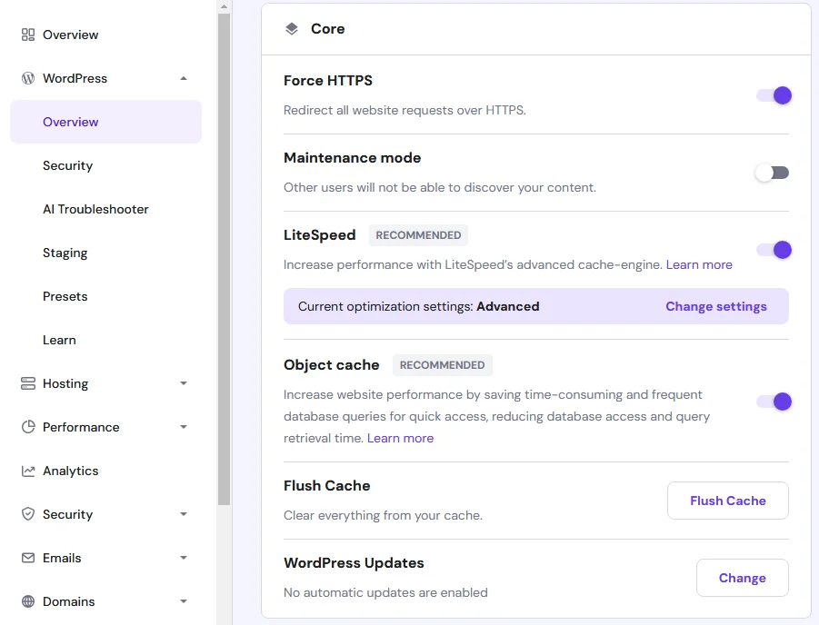 Hostinger-Manager-WordPress